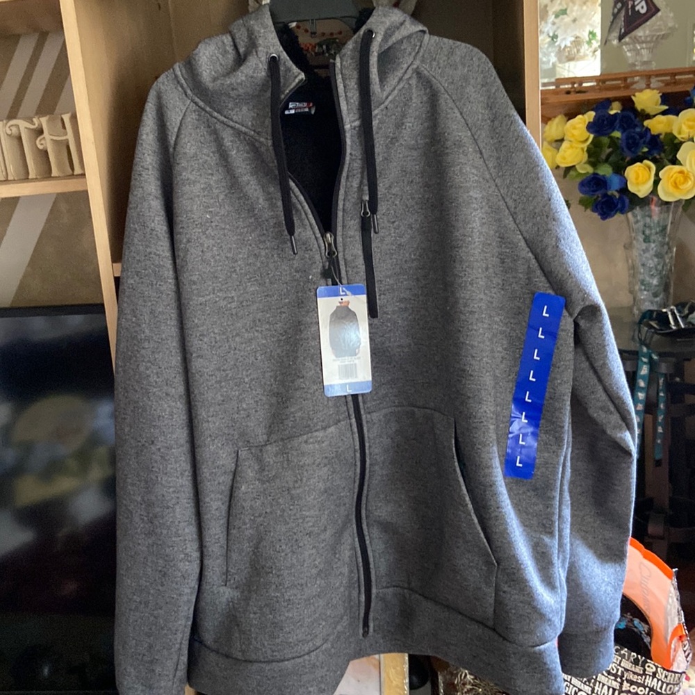 Fleece warm jacket